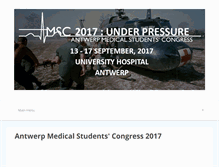 Tablet Screenshot of amsc.be